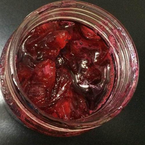 红桃k酱的做法说明 红桃k,是1945年从非洲及印度引进的,泡茶或泡酒后