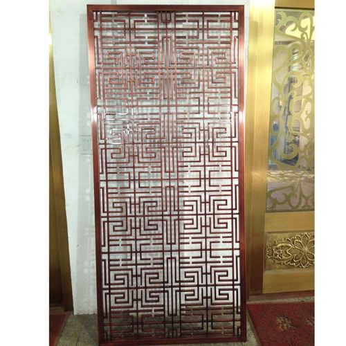铜屏风-铜隔断墙-南京安桥楼梯