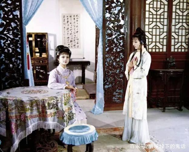 87版红楼梦薛宝钗惊艳时光的美照,图二薛宝钗教训林