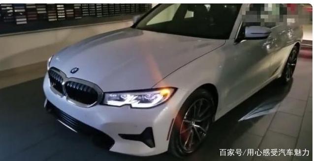 新款宝马3系到店,配天使之翼迎宾灯,价格让人放弃奥迪