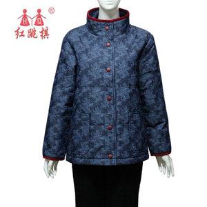 红跳棋棉服