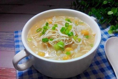 鸡丝裙带汤