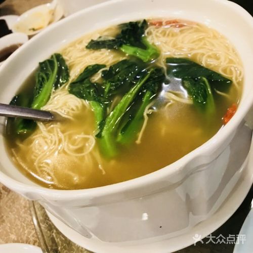 上汤素面