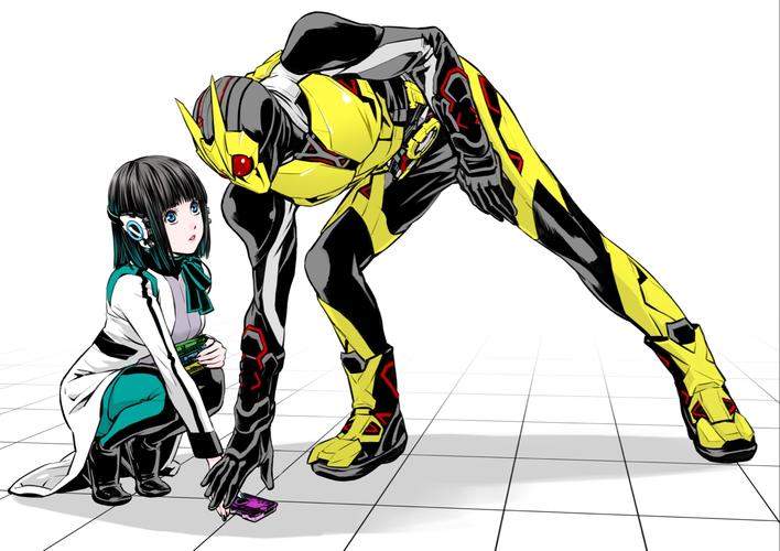 假面骑士零一机娘伊兹同人图