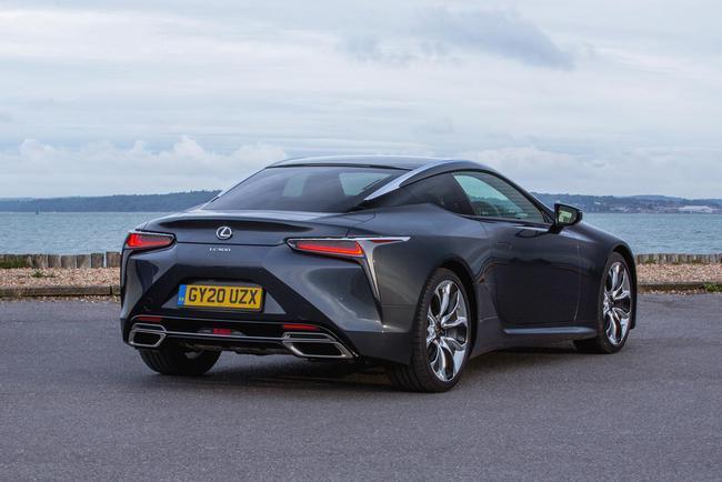 2021款雷克萨斯lc500双门跑车优雅的v8猛兽