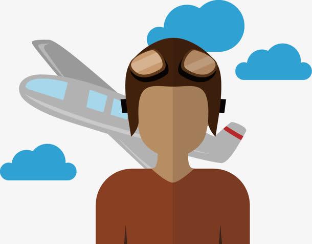 飞行员免抠素材免费下载_觅元素51yuansu.com