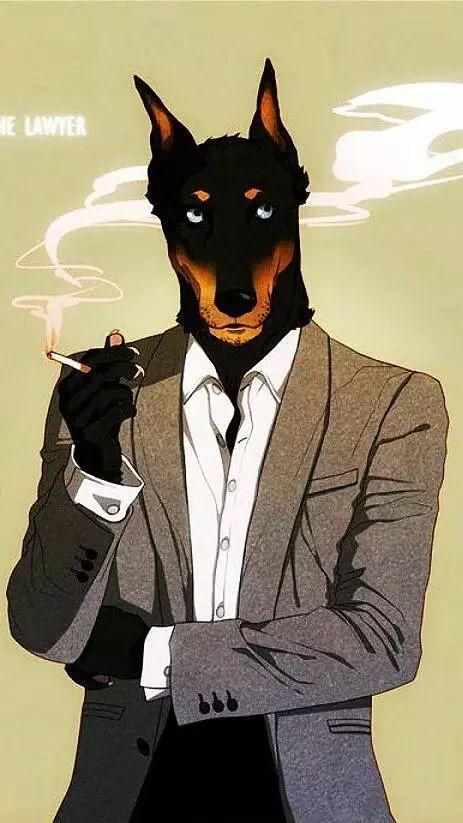 美国插画师kimnguyen25张帅气的手动物拟人化头像