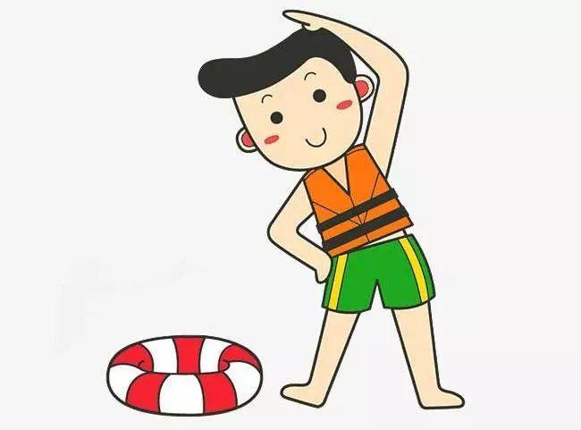 2,在游泳之前一定要做好足够的热身运动,比如弯腰,压腿,摆手等动作