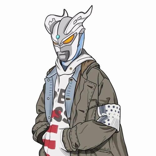 头像|奥特曼主题头像 猛男该用的情侣头像