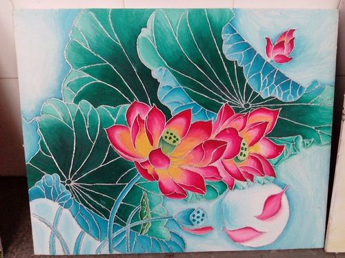 沥粉画 