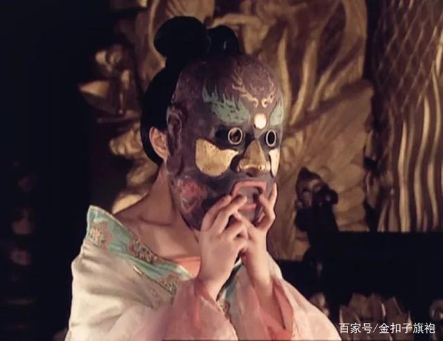 古典旗袍美女邂逅面具,魅惑含蓄一如公主与昆仑奴的爱情