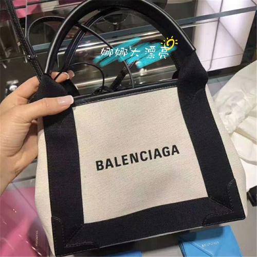 balenciaga巴黎世家女包 经典cabas购物袋手提包子母