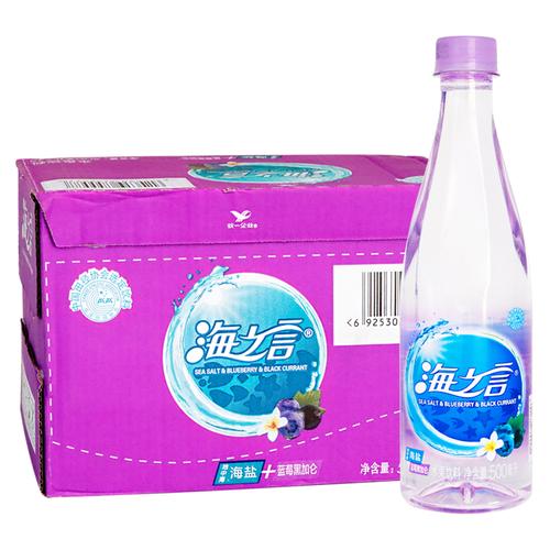 统一海之言海盐柠檬水饮料500ml15瓶箱视频