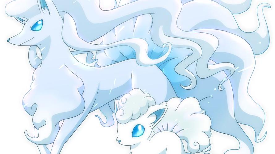 神奇宝贝,阿罗拉的神奇白色九尾