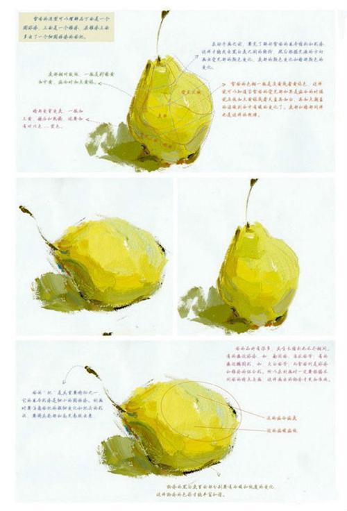 色彩单个静物调色教程-广东楚汉画室