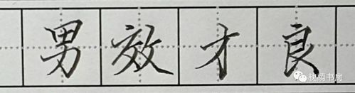 千字文钢笔行书视频――男效才良