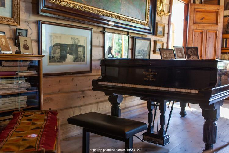 挪威作曲家爱德华-格里格,故居陈设