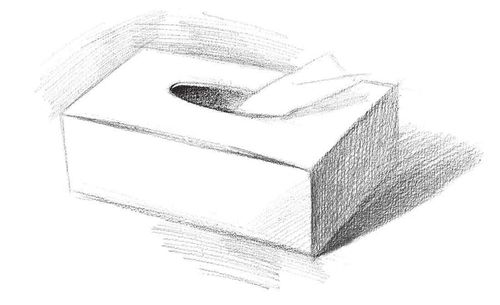 零基础素描教程:分步骤讲解长方体素描画法,简单易学,快学习