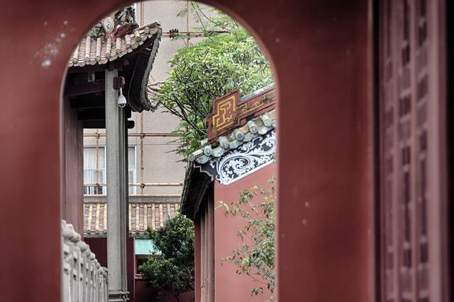 在广州闹市中的红墙黄瓦绿荫美爆啦!这里是农讲所旧址