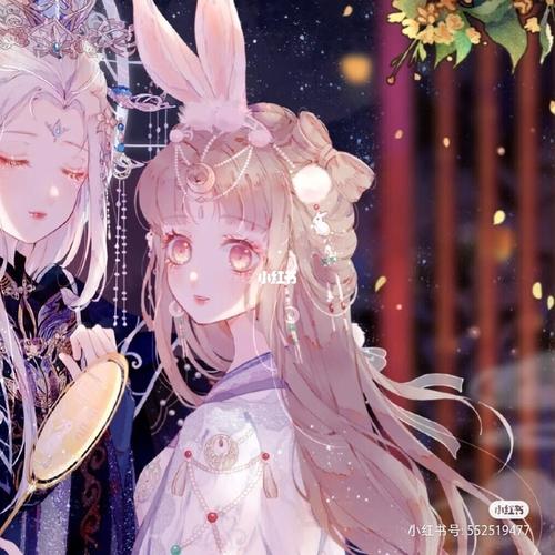 超仙的古风闺蜜头像,快和你的闺蜜试试吧_古风_头像_素材_头像