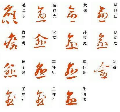 愈的草书怎么写