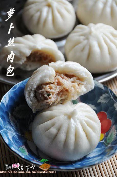 萝卜丝鲜肉包