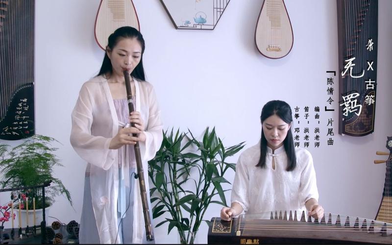 洞箫x古筝合奏陈情令主题曲忘羡之歌无羁g调另一版本