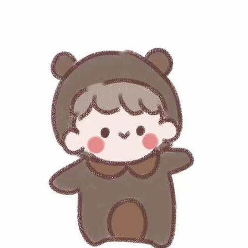 可爱风动漫手绘头像 放弃不难 但坚持一定很棒!