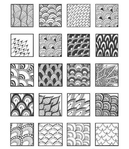 线描画——城堡