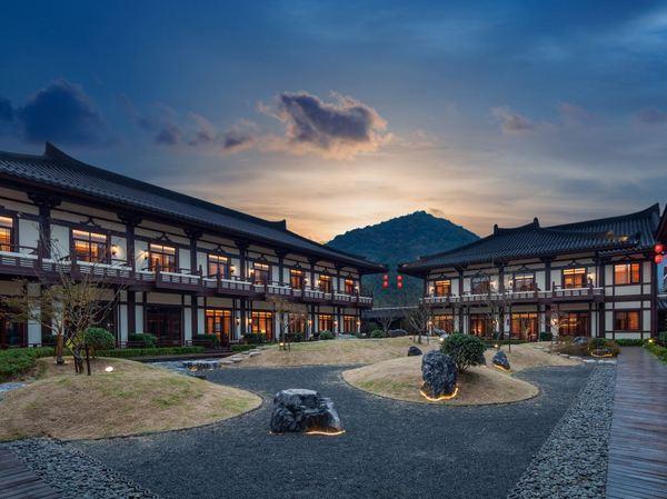 长兴大唐贡茶璞仕酒店 套房/亲子房1晚(含早餐 午餐/晚餐套餐 龙川