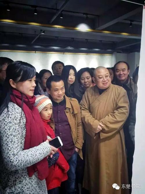 19日黄石慈光精舍正慈讲经,百人抄经图片