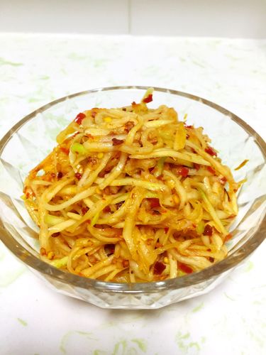 酸辣芥菜丝咸菜