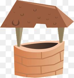卡通水井