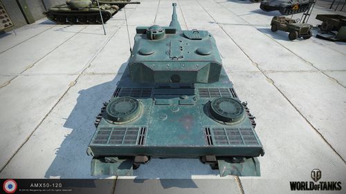 高清的kanonenjagdpanzer,amx 50 120和大巴顿