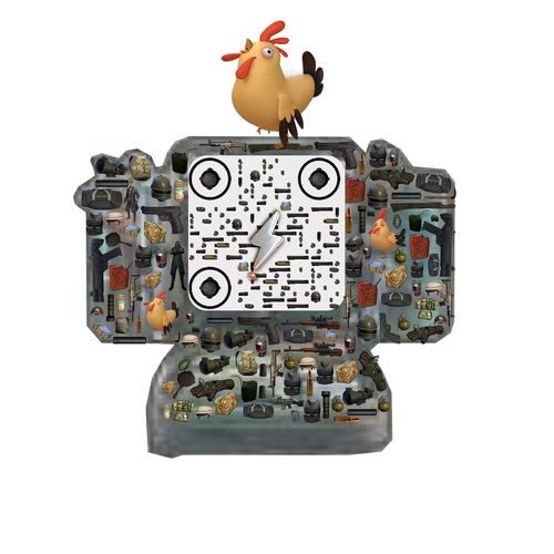 艺术二维码吃鸡绝地求生刺激战场