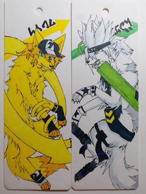 凹凸世界● 拟兽● 金● 格瑞● 狼● 瑞金● 手绘● 马克笔