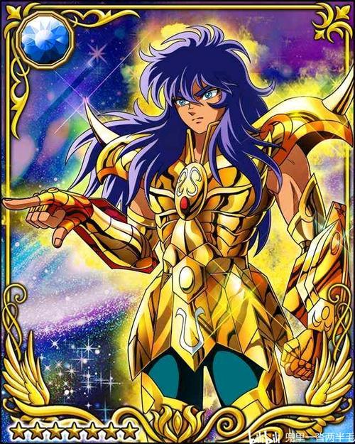 圣斗士星矢角色主题图片-黄金圣斗士天蝎座-米罗