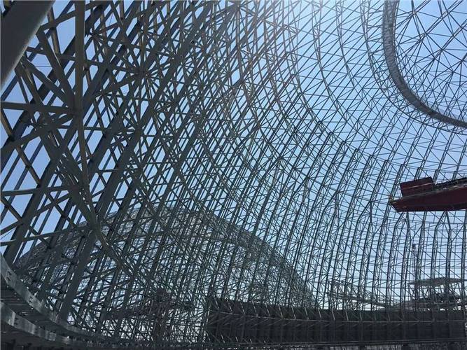 界首球形网架安装