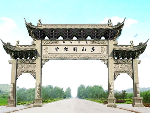 祠堂牌坊和墓地石牌坊和村庄石头大门的区别