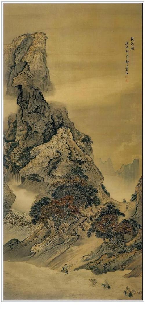 清朝中期袁江二十四幅精品山水绘画作品赏析