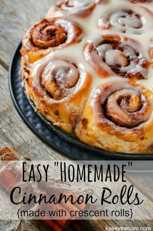 easy homemade cinnamon rolls