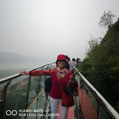象山茅洋玻璃栈道没有想象中的险要