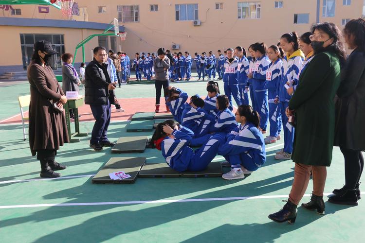通榆县第四中学迎接国家教育部学生体质健康测试