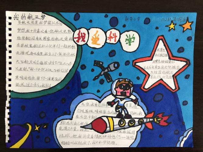 其它 新华小学科技节手抄报作品展示 写美篇       一二年级同学们