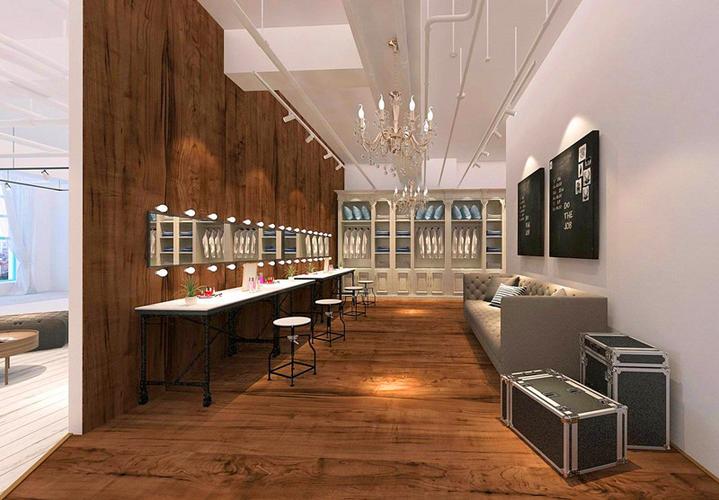 80平米水晶饰品店面装修效果图