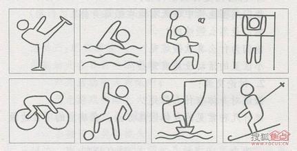 我爱运动简笔画步骤