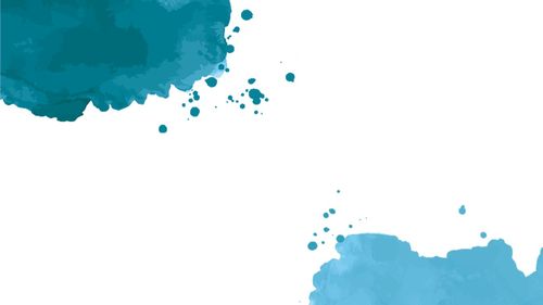 财务汇报蓝色水墨ppt背景图