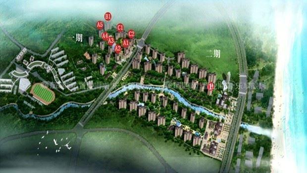 福隆丽水湾鸟瞰图