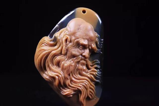 雕刻师心中的"达摩"是什么样,从他的作品就能断定一二