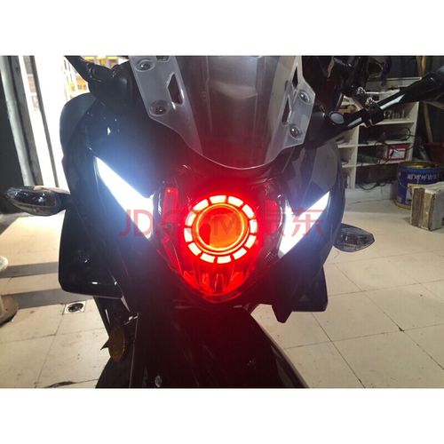 250r挡风 gsx250r风挡玻璃前风挡导流罩挡风板 红天使 包含大灯总成